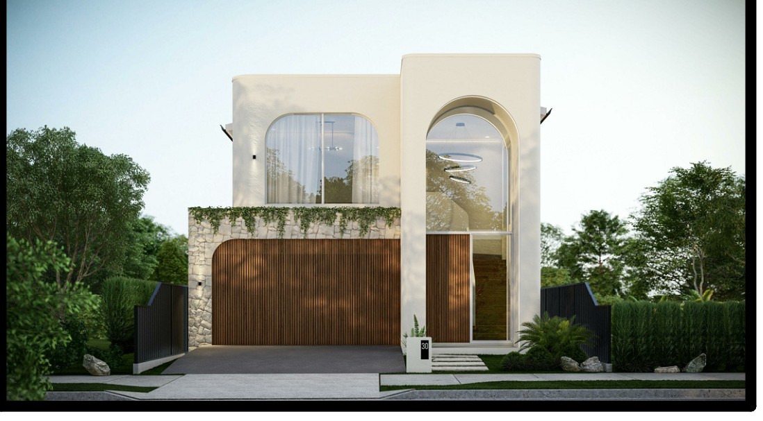 The Banksia facade