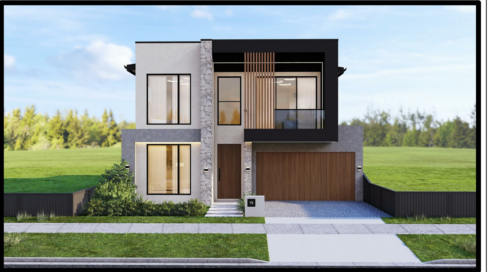 The Hakea facade